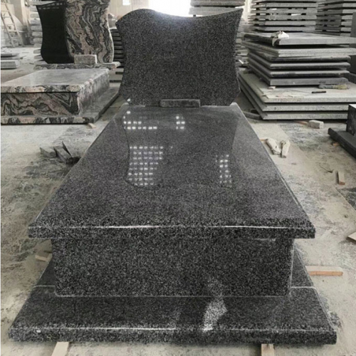 New G654 China Dark Grey granite G654 headstone tombstones and monuments