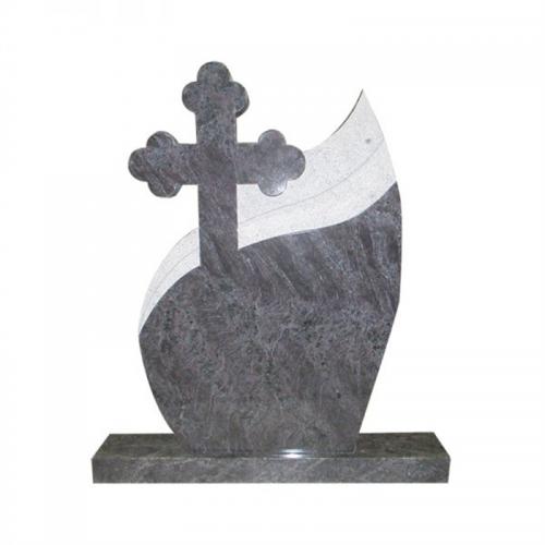 Bahama Blue Granite Headstone