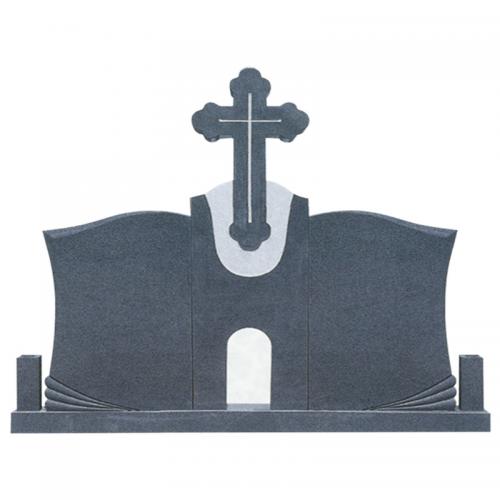 Romania Double Granite Headstone