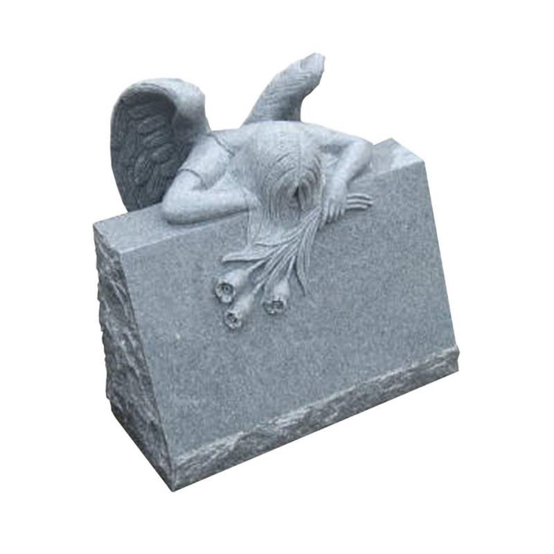 G603 Angel Granite Headstone Memorial Slant