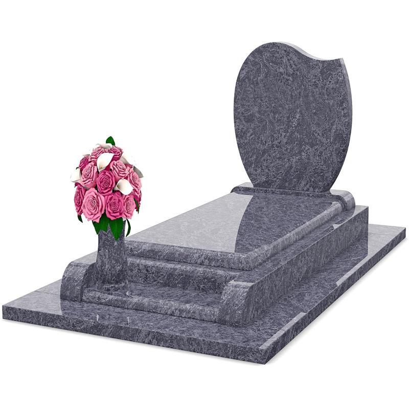 Aurora Red Granite Monuments France Tombstone