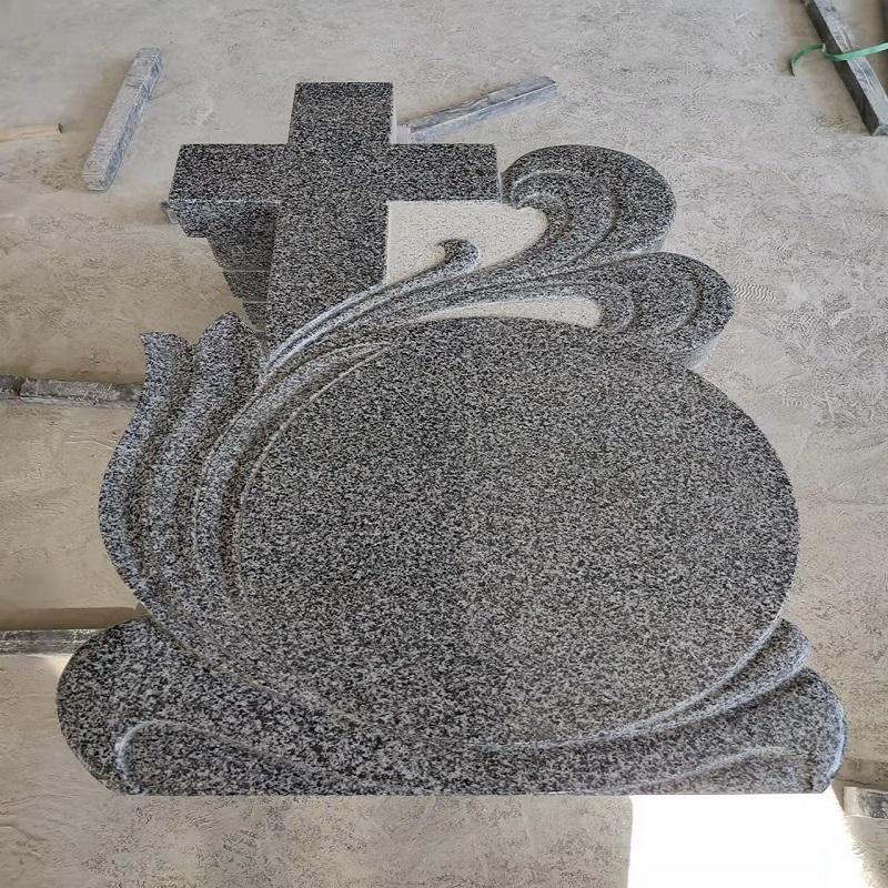 G654 Granite Tombstone & Monument,China New G654 Granite Gravestone & Cross Headstone