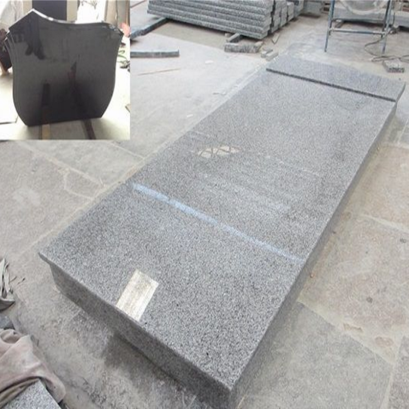 Slovakia Granite Grey Brown Tombstone Monuments Gravestone