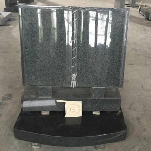 Funeral Monuments Granite Book Design Tombstone For UK Suppliers