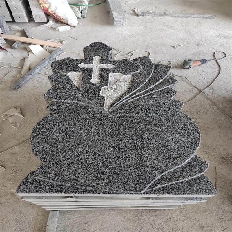 Top Granite Headstone Romania Tombstone Monument