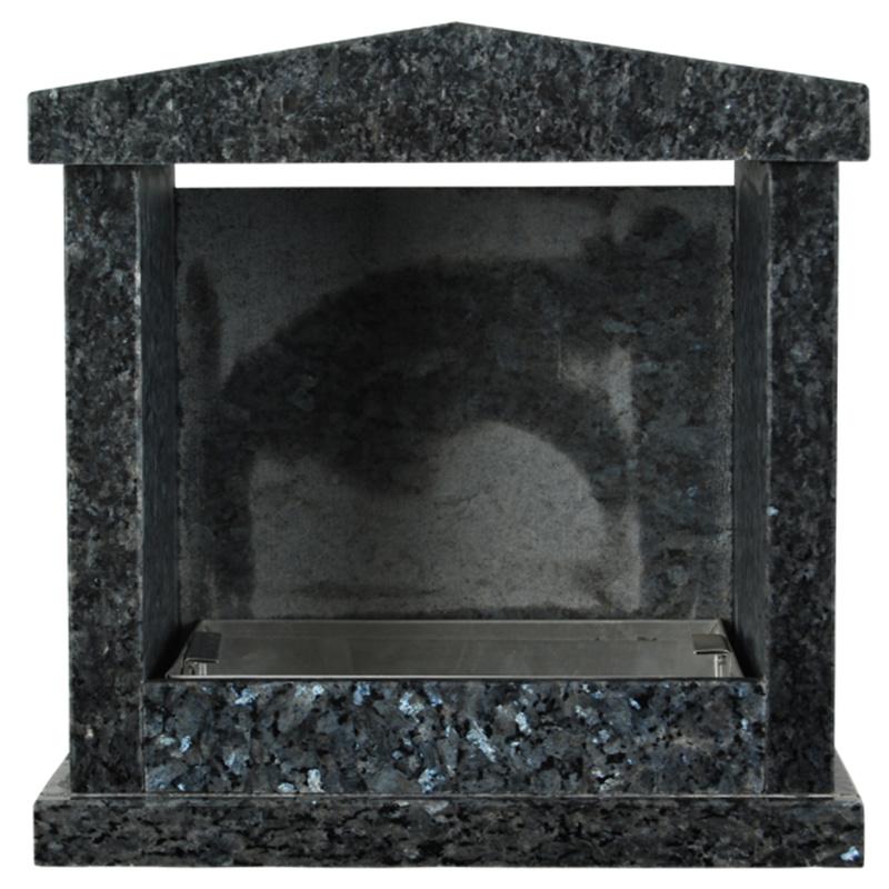 Absolute Black Granite Monument Serbia Headstone Type