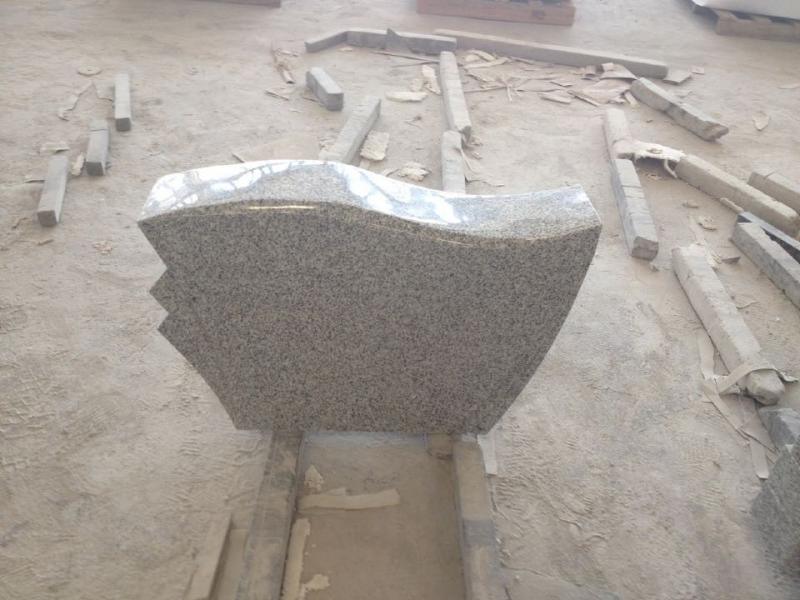 Israel Style G603 Grey Granite Headstone And Tombstone