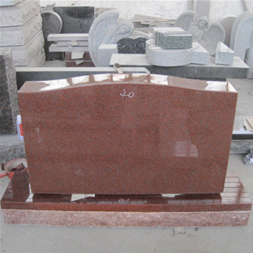 American Style Red Granite Headstone with Competitive Price