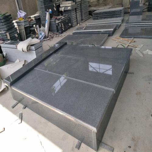 G654 Double Granite Monument Tombstones