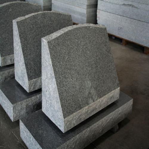 Light Grey G633 Polished Slant Marker Tombstones Headstone for Grave