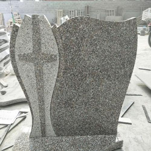 Five Lotus Brown New G664 Granite European Cheap Tombstones and Monuments