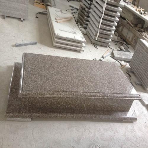 Wholesale Chinese Brown Granite G664 Tombstone