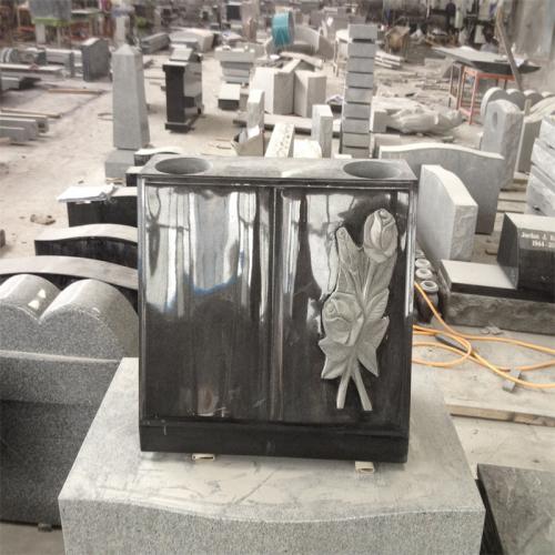 American Black Granite Headstone Engraving Book Markers