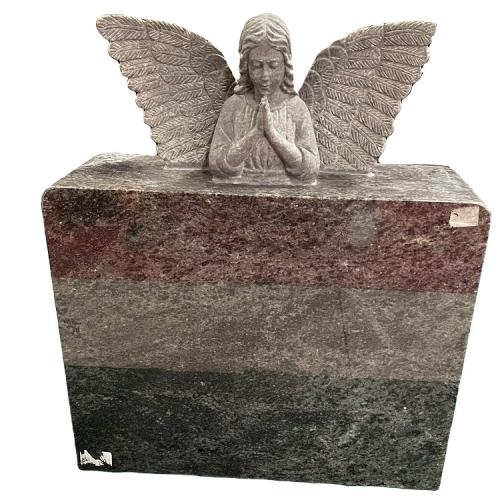 ON SALE!!! Green Granite Little Angel Statue Tombstone Monument