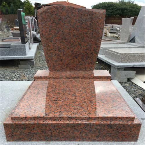 Maple Red Granite Tombstone Manufacturer