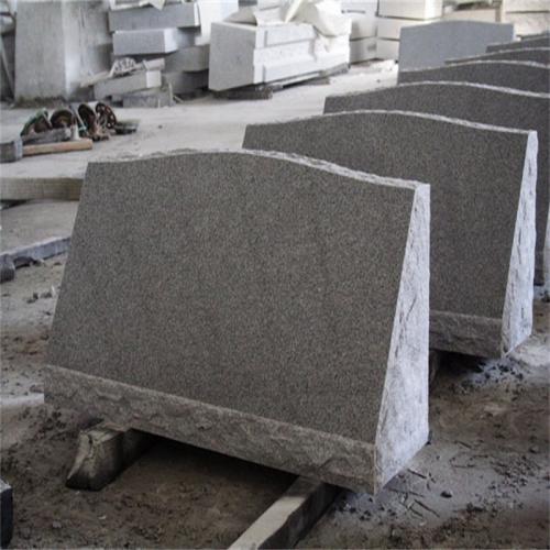 g603 Light Grey Slant Grave Markers Headstone