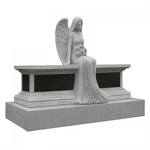 Angel Wings Gravestone